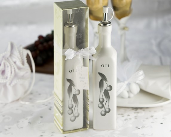 A91001 - Olio D'Oliva Ceramic Olive Oil Bottle Favour