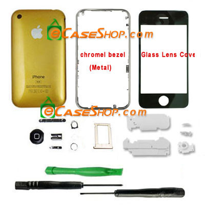 Gold 16GB iPhone 3G Housing Case Replacement