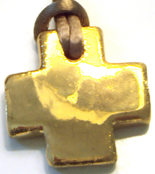 UnicMatrix EMF Protection Pendant 'Plus Gold'