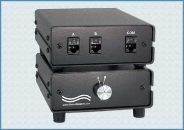 M8079 RJ45 A/B Switch, Manual, Cat5e Compliant