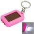 pink-keychain-solar-led-flashlight