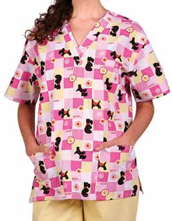 nursing scrubs - AD-1601185LBKL