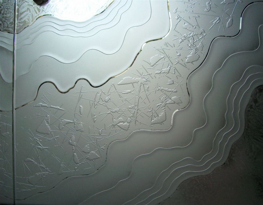 frosted carved glass sanss soucie