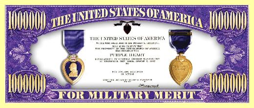 234 - Purple Heart Back