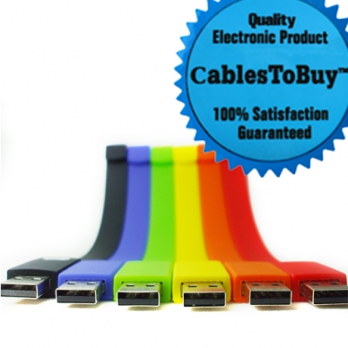 CablesToBuy™ 2G USB Silicone Bracelet2