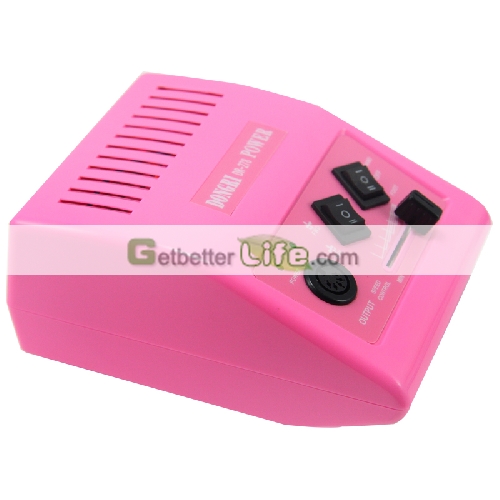 Pink 278 Electric Nail Manicure Pedicure Drill File Tool Kit 12V P