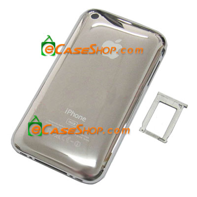 iPhone 3GS 16GB Rear Cover Housing Chrome Silver