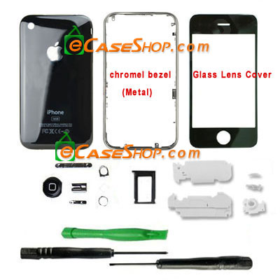 16GB iPhone 3G Faceplate Cover Replacement Black