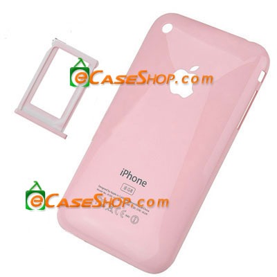 iPhone Back Housing Cover for 3G 8GB baby pink