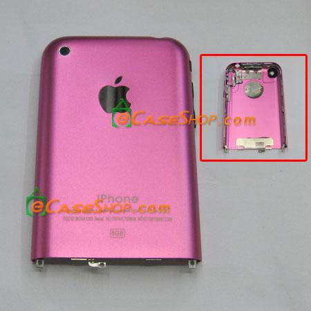 Pink iPhone 2G Rear Cover for iPhone 2G 8GB