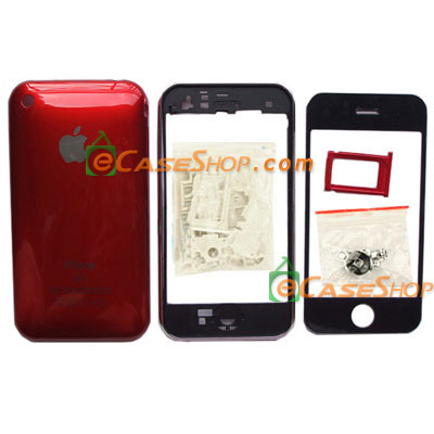 Housing Replacement for iPhone 3G 16GB Red