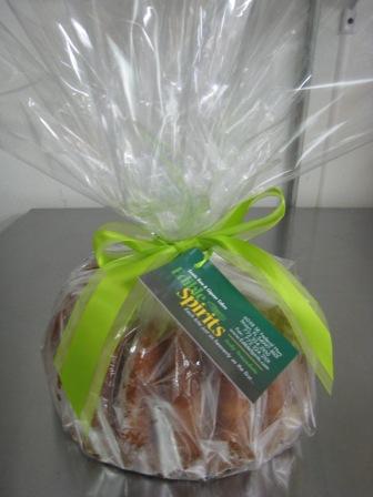 Key Lime Rum Cake Packaged