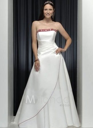 A-line-Embroidery-Strapless-Satin-Wedding-Dress-16761-1