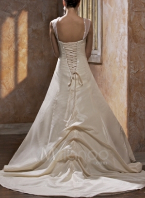 A-line-Beading-Taffeta-Satin-Pongee-Wedding-Dress-20856-2