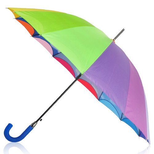 Citymoon 14 Panels Double-Layer Rainbow Waterproof Umbrella