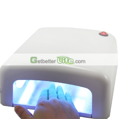 36W UV GEL NAIL LAMP -White color,Induction