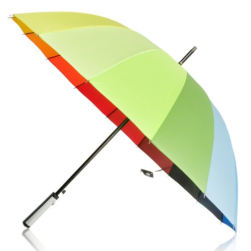 Citymoon 16 Panels Rainbow Waterproof Umbrella2