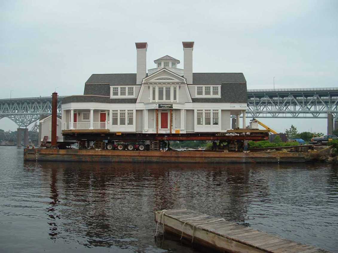 Modular Home on a Barge