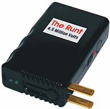RUNT-45R 4.5 million volt rechargeable mini stun g