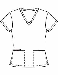 nursing uniforms - CH-6846SWLPBL