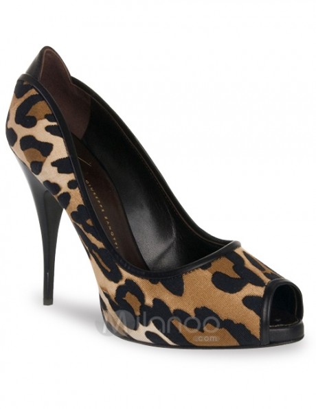4-High-Heel-Leopard-Peep-Toe-Canvas-Sexy-Shoes-13727-3