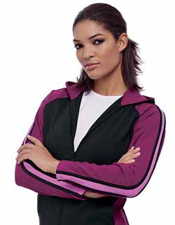 urbane fleece scrub jacket - UR-9524LPBL