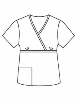 hospital scrubs - LA-8216FBLPBL