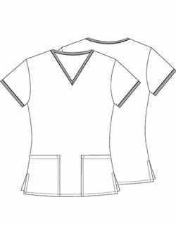 nursing scrubs - CH-6546BALPBL
