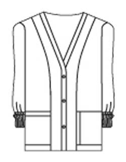 landau scrub jackets - LA-7538LPBL