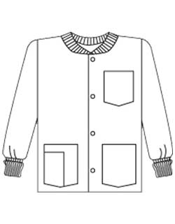 landau lab jackets - LA-7551LPBL