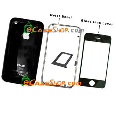 iPhone 3GS 32GB Back Hosuing Beze glass Lens
