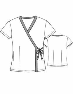 nursing uniforms - BA-41118BCLPBL