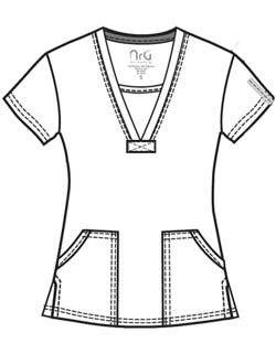 nursing uniforms - BA-3103LPBL