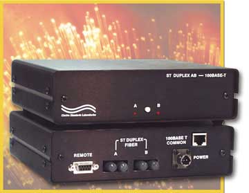ST Duplex A/B 100BaseFX-100BaseTX Switch/Converter