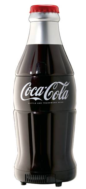 coca cola bottle fridge