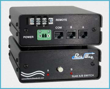 Model 4408 Cat5e RJ45 A/B Switch Box w/Remote
