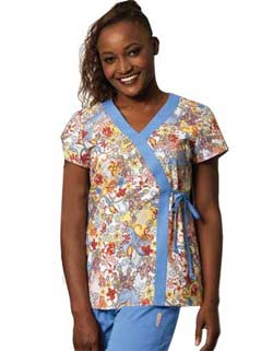 scrub uniform tops - BA-41118TILPML