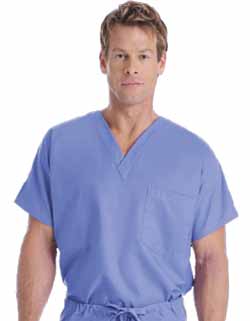 tall scrub tops - LA-7502TLPBL