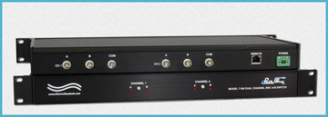 Model 7198 2-Channel BNC A/B Switch Box w/Telnet