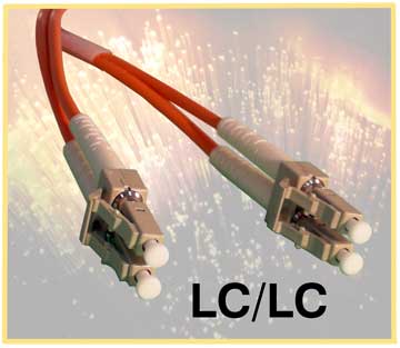 Fiber Optic Cable with LC/LC Connectors