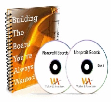 Nonprofit Board Development Booklet & CDs 