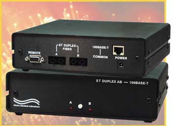 4183 ST 100BaseFX - 100BaseTX A/B Switch/Converter