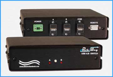 Model 4502 USB Type-A A/B Switch, Remote Control