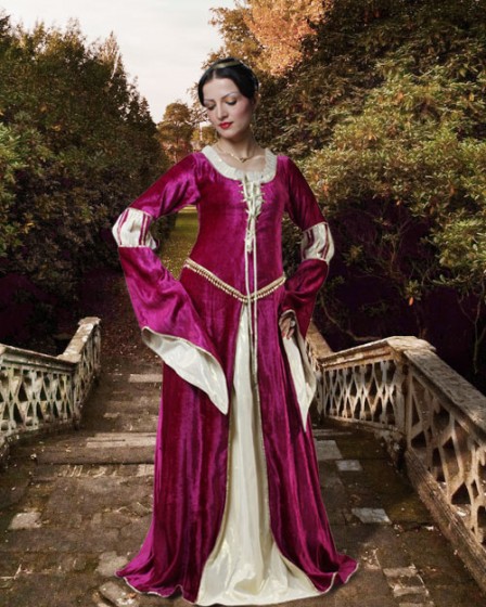Medieval Gown-Medieval Dress