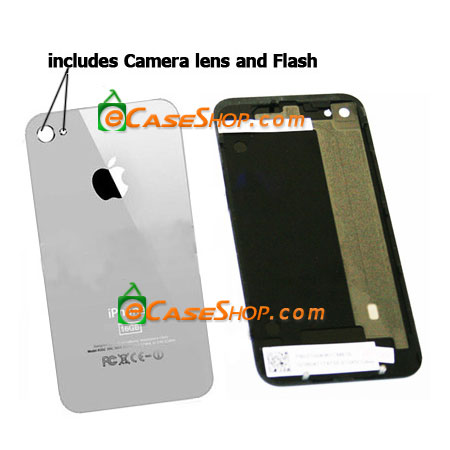 16GB iPhone 4G Back Battery Door Cover Glass White