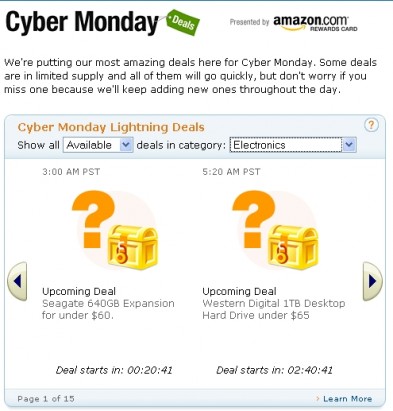 cyber monday overstock