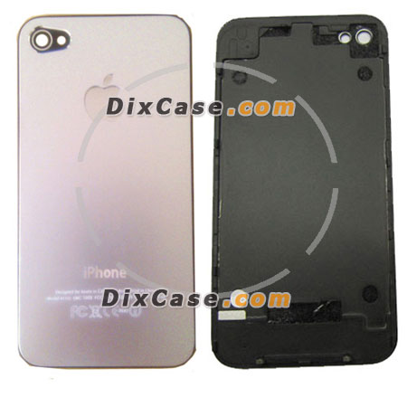 iPhone 4 Metal Battery Back Cover Housing Silver