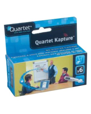 quartet-23704-kapture-black-cartridge-6-pack