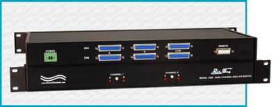Model 7265 Dual Channel RS232/RS530 AB Switch