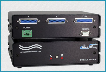 Model 7273 DB25 A/B Switch, Serial Remote Port